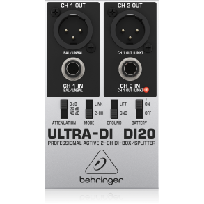 (BRUGT) Behringer DI20 Ultra-DI
